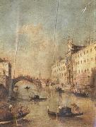 Francesco Guardi Gondola sulla laguna (mk21) oil on canvas